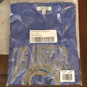 Junk Food Clothing Women’s Muscle Tee XXL LA RAMS